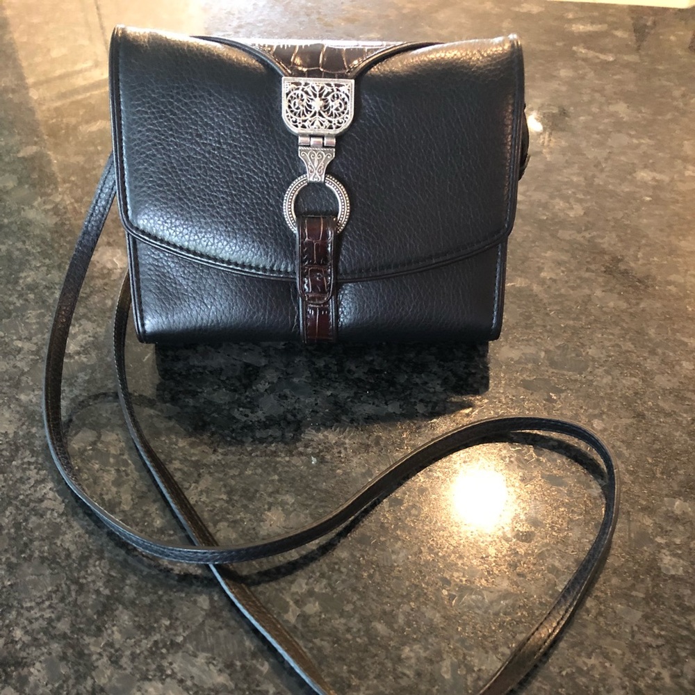 Brighton Leather Crossbody Purse